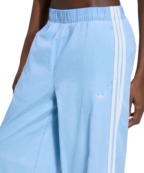 adidas SUMMER GLOW DENIM WIDE LEG PANTS / アディダス サマーグロー 
