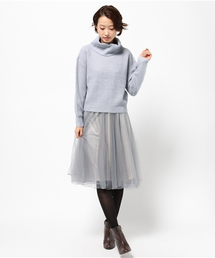 one after another NICE CLAUP | 【ナイスクラップ】ニットセットワンピース(ワンピース)