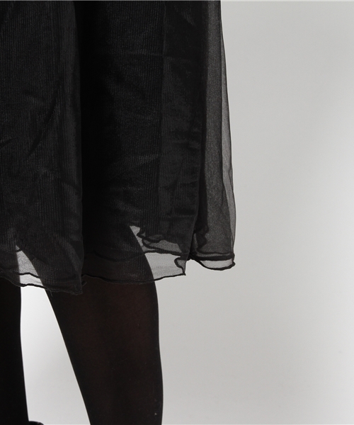 one after another NICE CLAUP（ワンアフターアナザーナイスクラップ）の「【ナイスクラップ】ニットセットワンピース（ワンピース・レディース・ブラック/グレー/オフホワイト・FREE）」の9枚目の写真