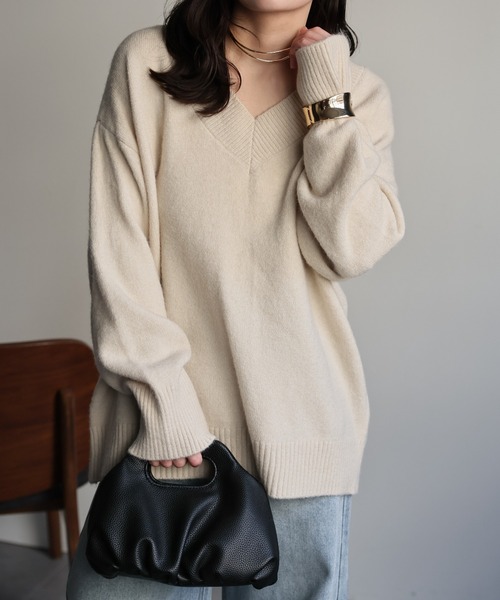 model：156cm 着用サイズ：FREE