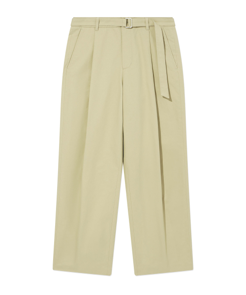 COVERNAT(カバーナット)の「セミワイドコットンベルト付きパンツ ベージュ(その他パンツ・レディース・その他・MEDIUM/LARGE/X-LARGE/SMALL)」の2枚目の写真