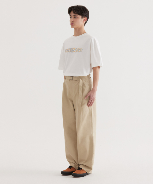 COVERNAT(カバーナット)の「セミワイドコットンベルト付きパンツ ベージュ(その他パンツ・レディース・その他・MEDIUM/LARGE/X-LARGE/SMALL)」の5枚目の写真