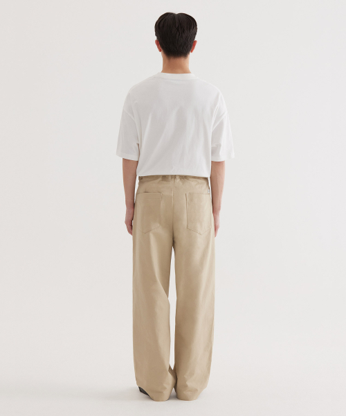 COVERNAT(カバーナット)の「セミワイドコットンベルト付きパンツ ベージュ(その他パンツ・レディース・その他・MEDIUM/LARGE/X-LARGE/SMALL)」の6枚目の写真