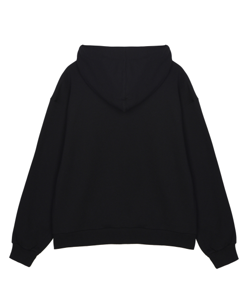 NICK&NICOLE(ニックアンドニコール)の「NICOLE PATCH WARM HOOD ZIP UP_BLACK(パーカー・レディース・その他・MEDIUM/LARGE)」の5枚目の写真