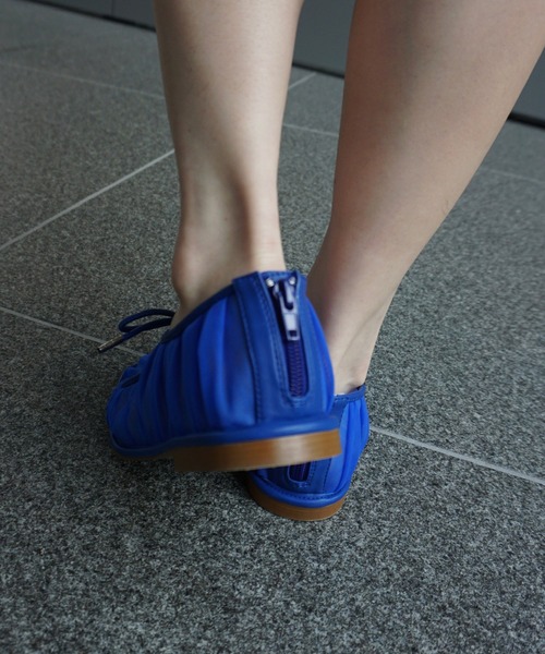 Ameri（アメリ）の「MESH RIBBON FLAT SHOES（パンプス・レディース・ブラウン/グレー/ブルー・SMALL/MEDIUM/LARGE）」の15枚目の写真