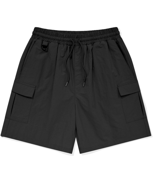 SAINTPAIN(セイントペイン)の「SPナイロンカーゴショーツ-ブラック(その他パンツ・メンズ・その他・LARGE/MEDIUM)」の1枚目の写真