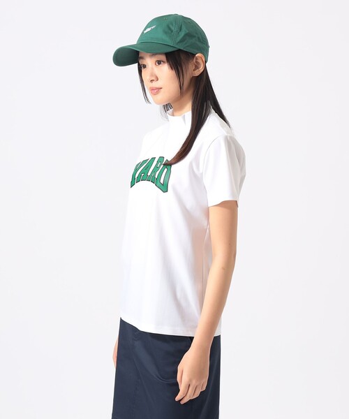 BEAMS GOLF(ビームスゴルフ)の「〈WOMEN〉ORANGE LABEL / YARD モックネックシャツ(Tシャツ/カットソー・レディース・ブラック/グリーン/ホワイト・MEDIUM/SMALL/LARGE)」の5枚目の写真