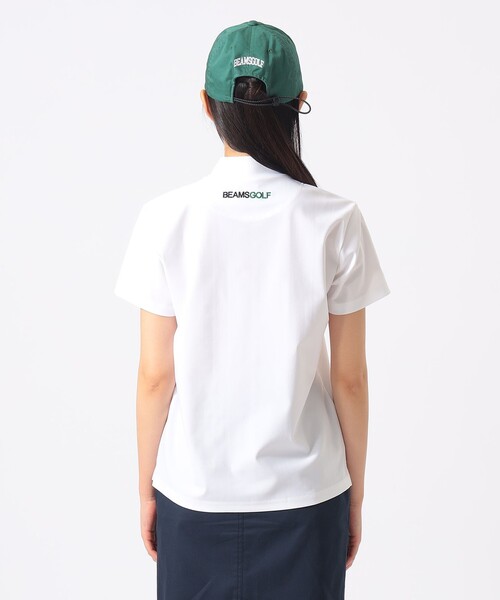 BEAMS GOLF(ビームスゴルフ)の「〈WOMEN〉ORANGE LABEL / YARD モックネックシャツ(Tシャツ/カットソー・レディース・ブラック/グリーン/ホワイト・MEDIUM/SMALL/LARGE)」の10枚目の写真