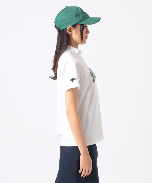 BEAMS GOLF(ビームスゴルフ)の「〈WOMEN〉ORANGE LABEL / YARD モックネックシャツ(Tシャツ/カットソー・レディース・ブラック/グリーン/ホワイト・MEDIUM/SMALL/LARGE)」の11枚目の写真