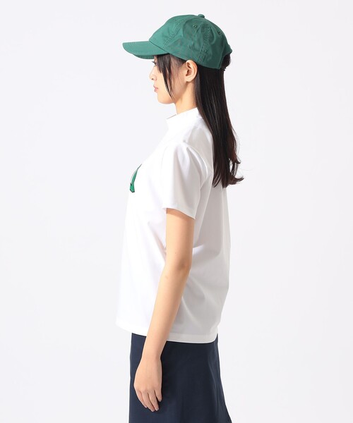 BEAMS GOLF(ビームスゴルフ)の「〈WOMEN〉ORANGE LABEL / YARD モックネックシャツ(Tシャツ/カットソー・レディース・ブラック/グリーン/ホワイト・MEDIUM/SMALL/LARGE)」の12枚目の写真