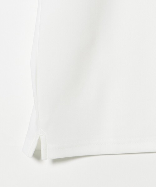 BEAMS GOLF(ビームスゴルフ)の「〈WOMEN〉ORANGE LABEL / YARD モックネックシャツ(Tシャツ/カットソー・レディース・ブラック/グリーン/ホワイト・MEDIUM/SMALL/LARGE)」の16枚目の写真
