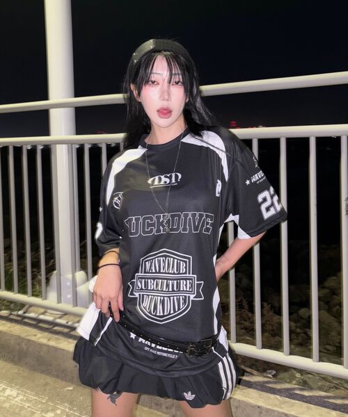 DUCKDIVE（ダックダイブ）の「オフロードメッシュショートスリーブブラック（Tシャツ/カットソー・メンズ・その他・MEDIUM/LARGE/X-LARGE）」の4枚目の写真