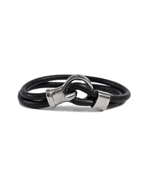 Chubasco（チュバスコ）の「LAYERED LEATHER HOOK BRACELET CLLH01（ブレスレット）」