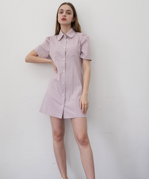 BIBYSEOB（バイバイソプ）の「スティッチハーフワンピースパープル[T22]（ワンピース・レディース・その他・FREE）」の3枚目の写真