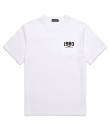 MINI 1980 オーバーサイズ 半袖Tシャツ (VS0050) ホワイト/ブラック