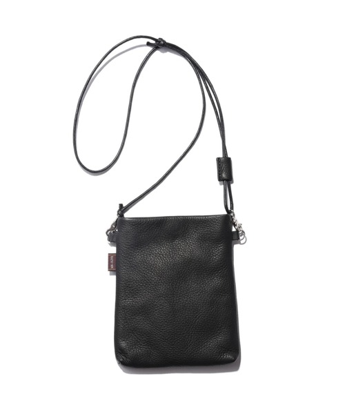 MR.OLIVE（ミスターオリーブ）の「【MR.OLIVE】IMPERMA-LEATHER /TINY SACOCHE（ショルダーバッグ・メンズ・ブラック・FREE）」の4枚目の写真