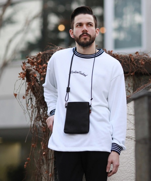 MR.OLIVE（ミスターオリーブ）の「【MR.OLIVE】IMPERMA-LEATHER /TINY SACOCHE（ショルダーバッグ・メンズ・ブラック・FREE）」の2枚目の写真