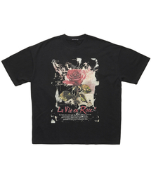 La Vie en Rose T-Shirt Black