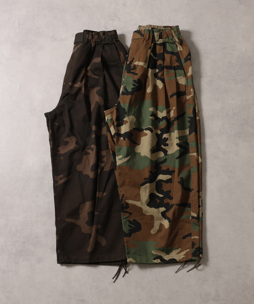JOURNAL STANDARD J.S HOMESTEAD（ジャーナルスタンダードホームステッド）の「J.S.Homestead / ウッドランドカモ エア クルー パンツ（その他パンツ・メンズ・カーキ/ブラウン系その他・LARGE/MEDIUM）」の3枚目の写真