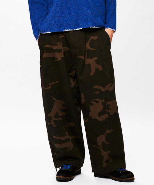 JOURNAL STANDARD J.S HOMESTEAD（ジャーナルスタンダードホームステッド）の「J.S.Homestead / ウッドランドカモ エア クルー パンツ（その他パンツ・メンズ・カーキ/ブラウン系その他・LARGE/MEDIUM）」の6枚目の写真