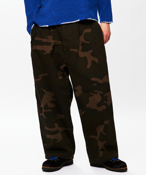 JOURNAL STANDARD J.S HOMESTEAD（ジャーナルスタンダードホームステッド）の「J.S.Homestead / ウッドランドカモ エア クルー パンツ（その他パンツ・メンズ・カーキ/ブラウン系その他・LARGE/MEDIUM）」の7枚目の写真