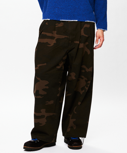 JOURNAL STANDARD J.S HOMESTEAD（ジャーナルスタンダードホームステッド）の「J.S.Homestead / ウッドランドカモ エア クルー パンツ（その他パンツ・メンズ・カーキ/ブラウン系その他・LARGE/MEDIUM）」の8枚目の写真