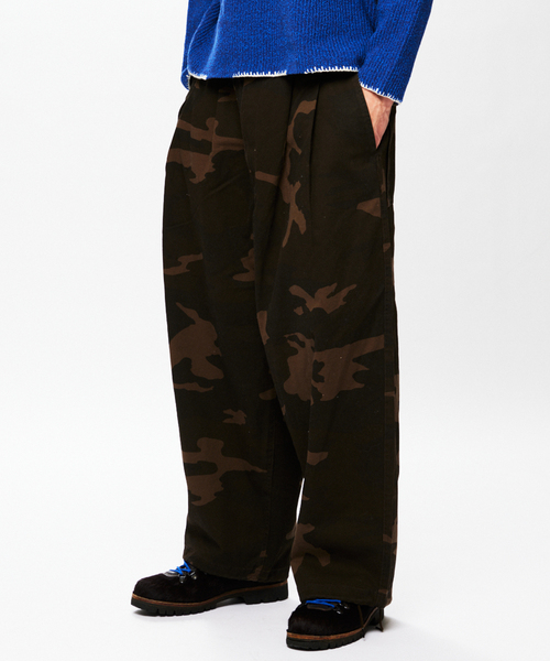 JOURNAL STANDARD J.S HOMESTEAD（ジャーナルスタンダードホームステッド）の「J.S.Homestead / ウッドランドカモ エア クルー パンツ（その他パンツ・メンズ・カーキ/ブラウン系その他・LARGE/MEDIUM）」の9枚目の写真