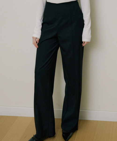 REORG(リオルグ)の「EOT HIGH WAIST TIDY SLACKS BLACK(スラックス・レディース・その他・SMALL/MEDIUM/LARGE)」の2枚目の写真