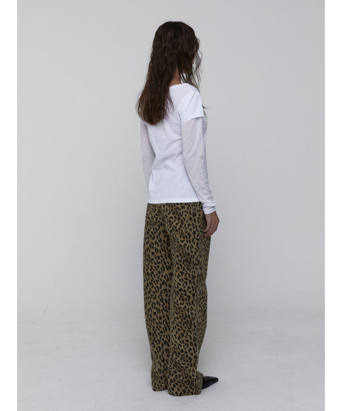 VISUS（ヴィスシュ）の「[VISUS x OF MY ON]Cotton Leopard Pants_Beige（その他パンツ・レディース・その他・SMALL/MEDIUM）」の3枚目の写真