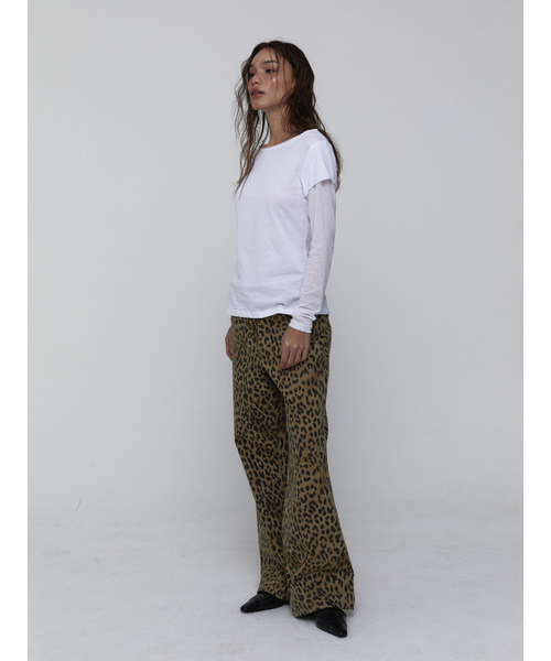 VISUS（ヴィスシュ）の「[VISUS x OF MY ON]Cotton Leopard Pants_Beige（その他パンツ・レディース・その他・SMALL/MEDIUM）」の9枚目の写真
