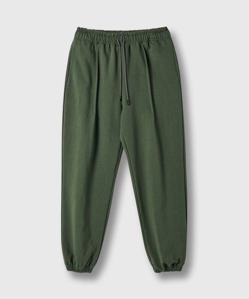 FRAGE(フラゲ)の「エイシックピンタックトレーニングパンツ - ダークグリーン(スウェットパンツ・メンズ・その他・MEDIUM/LARGE)」の1枚目の写真
