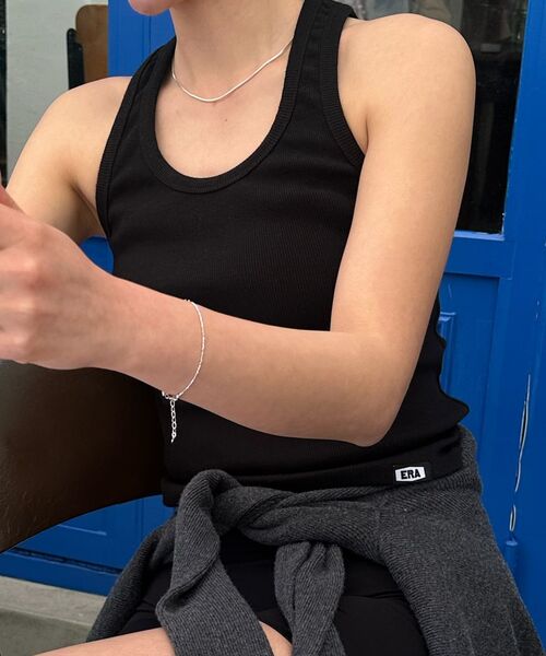 ERA(エラ)の「ウィメンズ ERA ヘビー ノースリーブ - ブラウン(Tシャツ/カットソー・レディース・その他・SMALL/MEDIUM)」の7枚目の写真