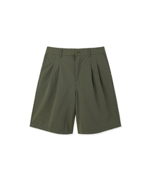 BLACKBROWN（ブラックブラウン）の「Two-Tuck Banding Shorts [KHAKI]（その他パンツ）」