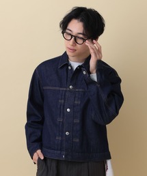 RAGEBLUE | 12OZデニム/トラッカージャケット【セットアップ対応】(デニムジャケット)
