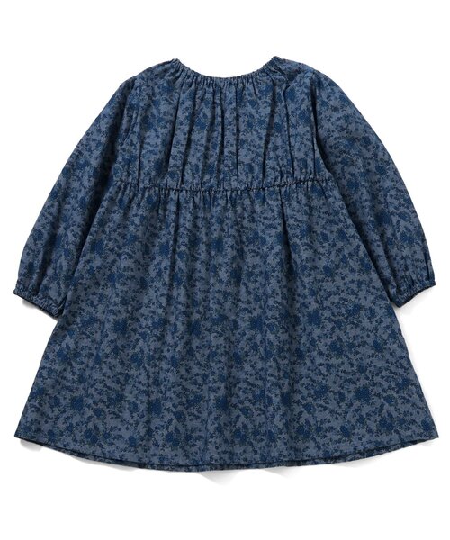 Boribon（ボリボン）の「プチフルールドレス（ワンピース・キッズ・レッド/ブルー・120/110/100/90/80）」の6枚目の写真