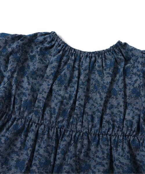 Boribon（ボリボン）の「プチフルールドレス（ワンピース・キッズ・レッド/ブルー・120/110/100/90/80）」の9枚目の写真