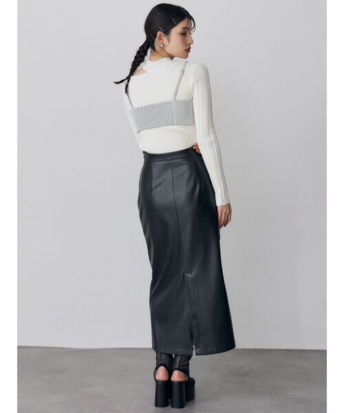 MURUA(ムルーア)の「【セットアップ対応】2wayイレヘムビスチェ(その他トップス・レディース・ベージュ/ミント/グレー/ブラック・FREE)」の12枚目の写真