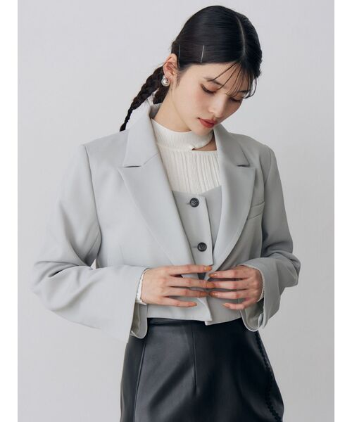 MURUA(ムルーア)の「【セットアップ対応】2wayイレヘムビスチェ(その他トップス・レディース・ベージュ/ミント/グレー/ブラック・FREE)」の13枚目の写真