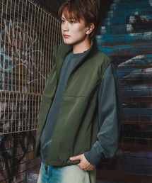 En serio TOKYO（エンソリオトーキョー）の「【SIDEWAYSTANCE】ポリワッシャーベスト（ベスト）」