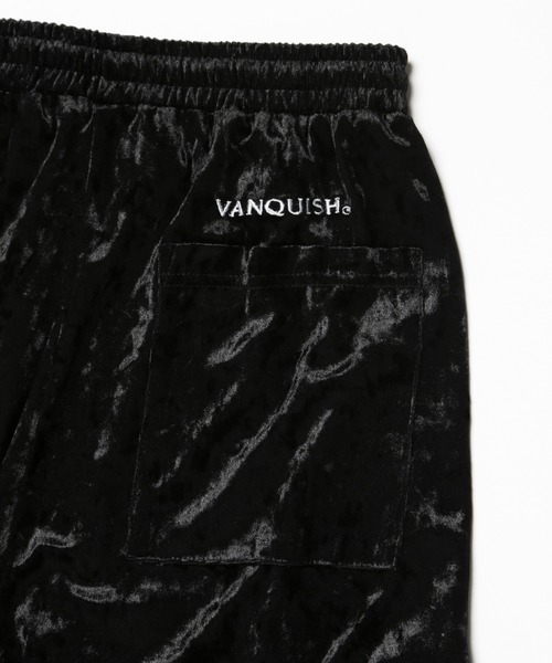 VANQUISH(ヴァンキッシュ)の「VANQUISH / ヴァンキッシュ VA embroidery ベロアパンツ(その他パンツ・メンズ・ネイビー/ブラック・L/M)」の6枚目の写真