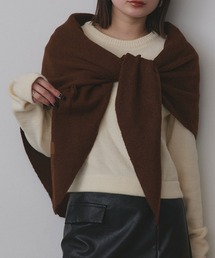 ad thie（アドティエ）の「トライアングル ニットストール（ストール/ショール）」