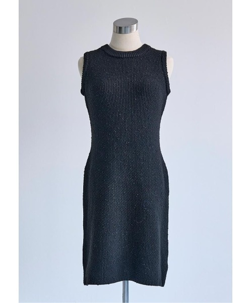 LUDICRUM(ルーディクルム)の「Mix knit onepiece(ワンピース・レディース・ブラック/オフホワイト・S/M)」の15枚目の写真
