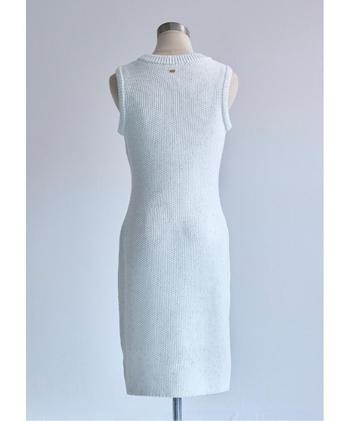 LUDICRUM(ルーディクルム)の「Mix knit onepiece(ワンピース・レディース・ブラック/オフホワイト・S/M)」の16枚目の写真