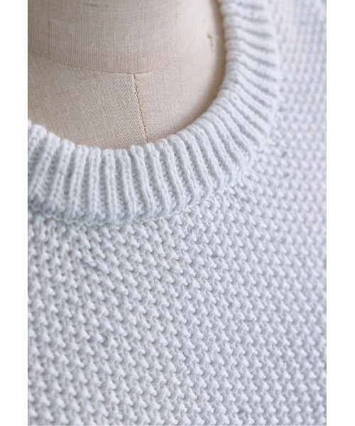 LUDICRUM(ルーディクルム)の「Mix knit onepiece(ワンピース・レディース・ブラック/オフホワイト・S/M)」の17枚目の写真