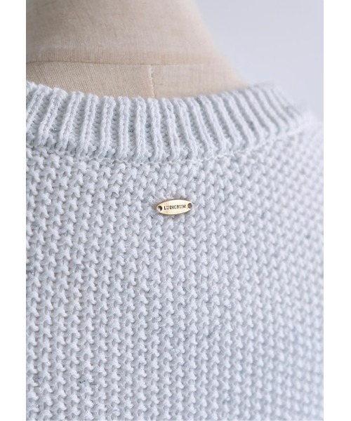 LUDICRUM(ルーディクルム)の「Mix knit onepiece(ワンピース・レディース・ブラック/オフホワイト・S/M)」の18枚目の写真