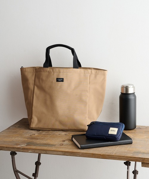 STANDARD SUPPLY（スタンダードサプライ）の「【STANDARD SUPPLY】B TOTE S/ビートート S/トートバッグ（トートバッグ・レディース・ブラック/ベージュ/グレー・FREE）」の3枚目の写真