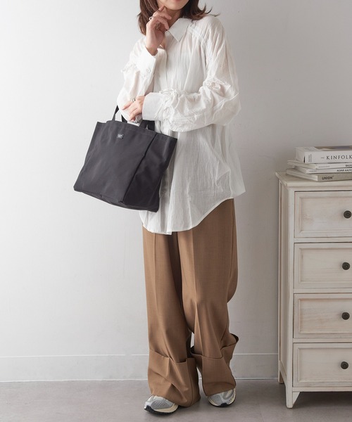 STANDARD SUPPLY（スタンダードサプライ）の「【STANDARD SUPPLY】B TOTE S/ビートート S/トートバッグ（トートバッグ・レディース・ブラック/ベージュ/グレー・FREE）」の19枚目の写真