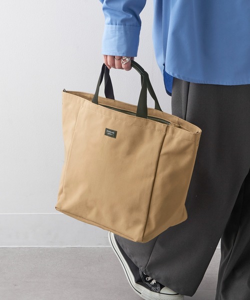 STANDARD SUPPLY（スタンダードサプライ）の「【STANDARD SUPPLY】B TOTE S/ビートート S/トートバッグ（トートバッグ・レディース・ブラック/ベージュ/グレー・FREE）」の22枚目の写真