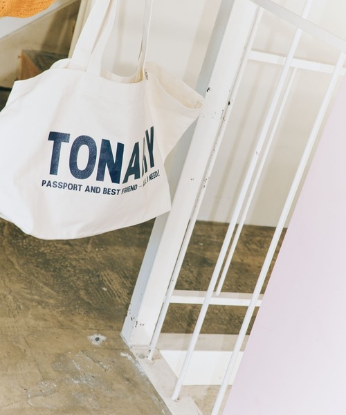 LOWRYS FARM（ローリーズファーム）の「【なつきプロデュース】Tonary.TOTE＋　588947（トートバッグ・レディース・ブラウン/アイボリー・FREE）」の7枚目の写真