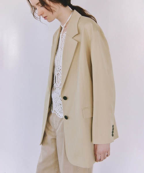 シルキーリラックスジャケット（テーラードジャケット）｜ADAM ET ROPE